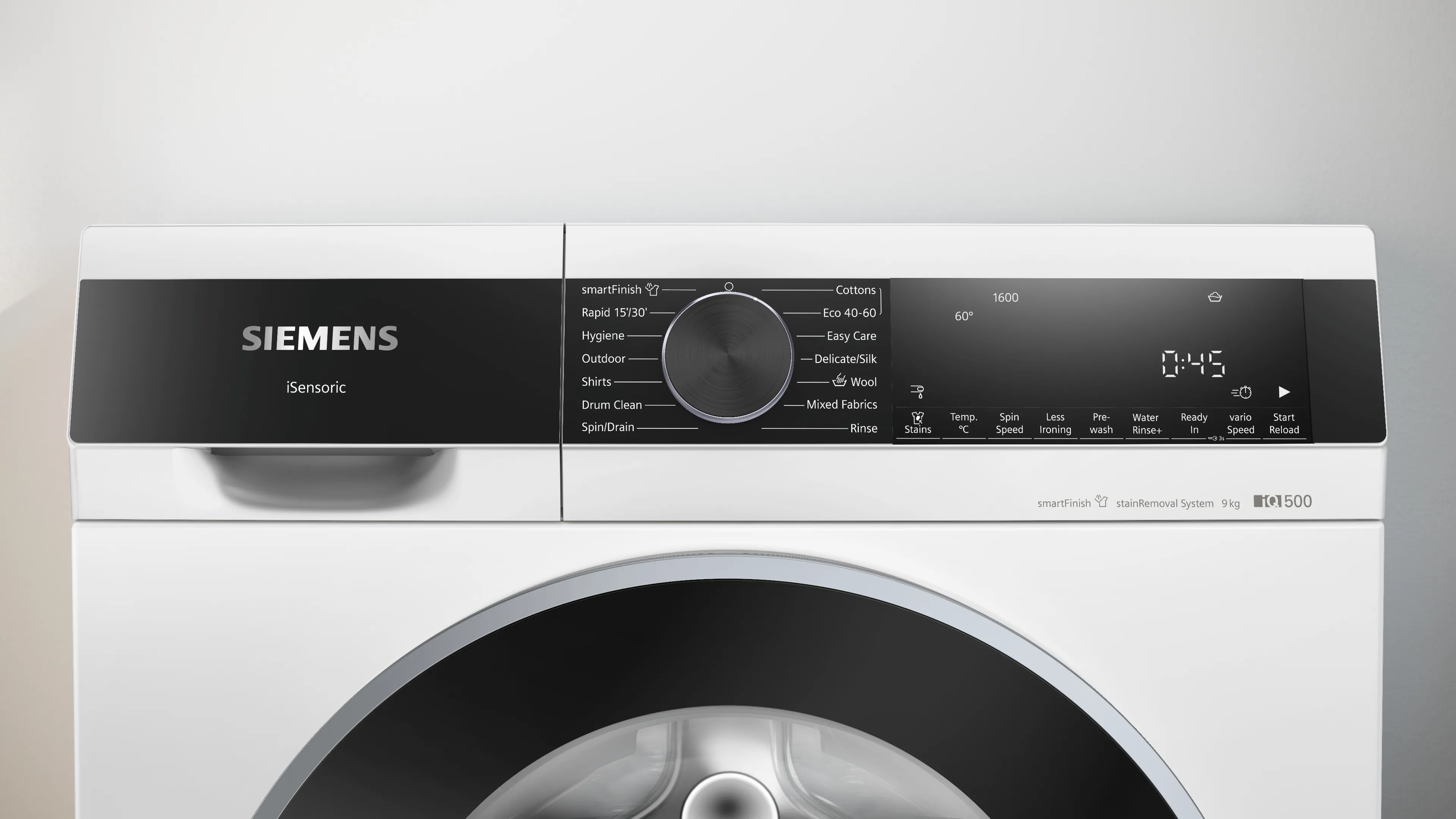 SIEMENS WG46G2Z1GB IQ500 Washing machine, front loader 9 kg 1600 rpm