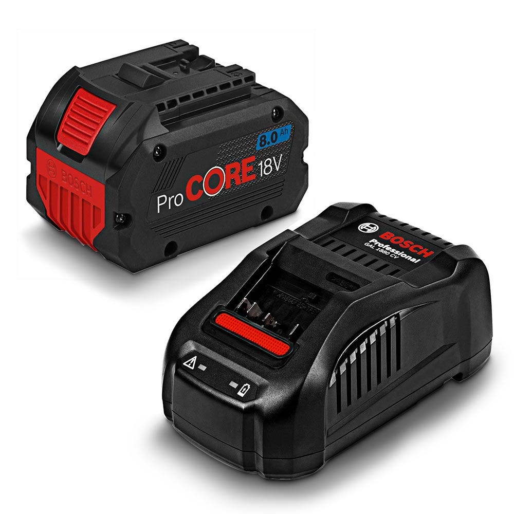 BOSCH 18V 1 x 8.0Ah Battery Starterpack PROCORE 0615990L5U