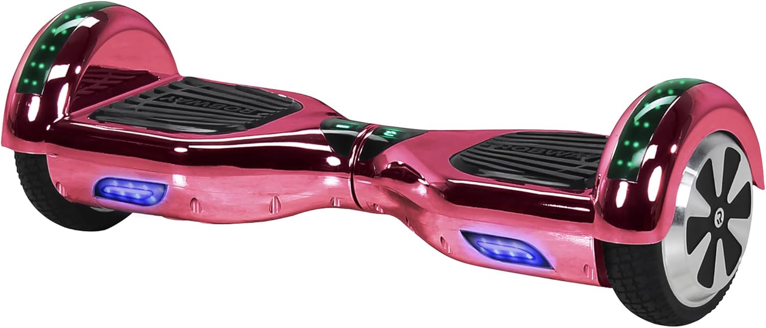 Robway W1 Hoverboard | 𝐃𝐀𝐒 𝐎𝐑𝐈𝐆𝐈𝐍𝐀𝐋 ® Hoverboards for Kids, Teens & Adults - APP Control - 1 x 2 Watt Motors - Self-Balancing Function - Bluetooth