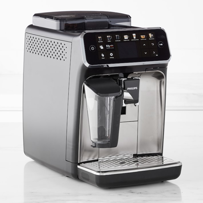 Philips Domestic Appliances Series 5400 Espresso Machine – Coffee to Grain – LatteGo Milk Frother, 12 Coffee Specialities, Intuitive Display, 4 User Profiles, Black (EP5441/50)