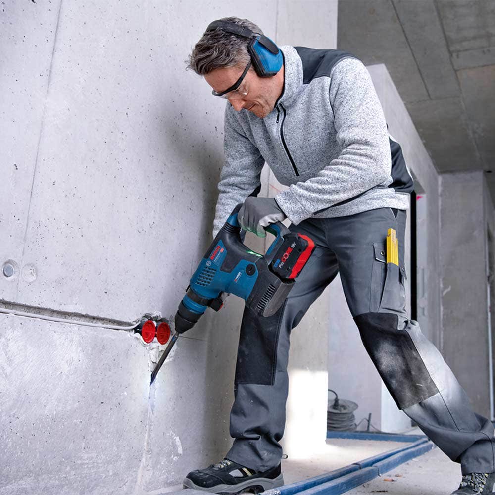 BOSCH 18V BITURBO Brushless 4kg SDS Plus Rotary Hammer Skin 0611914041