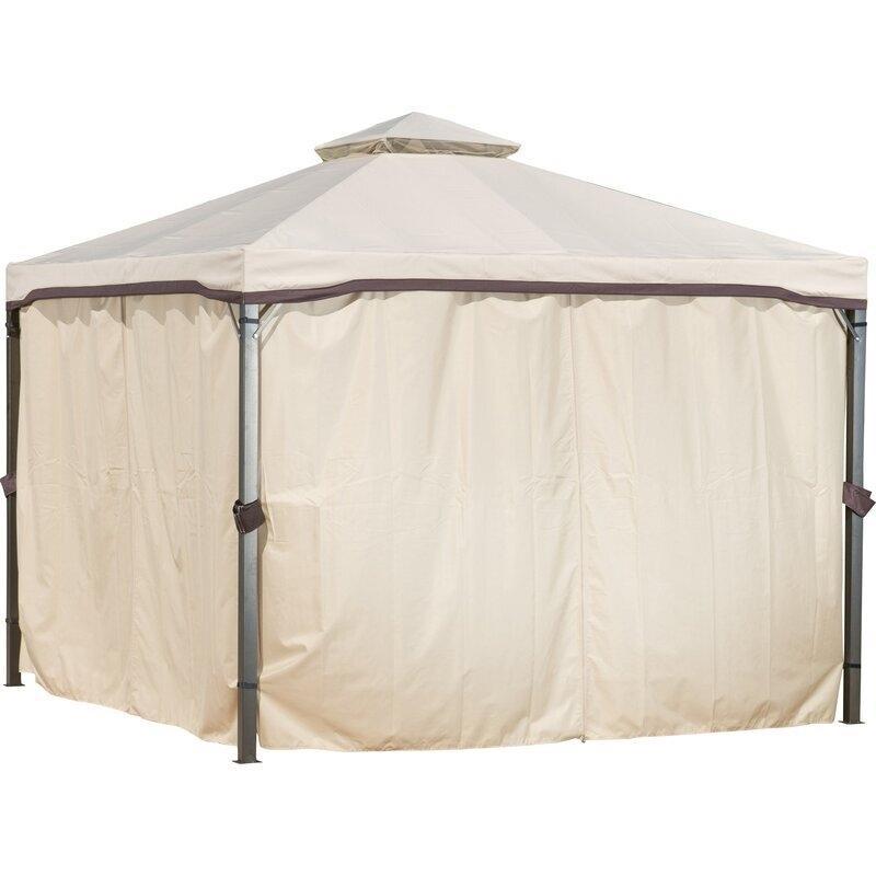 Franz 9.83 Ft. W X 9.83 Ft. D Metal Patio Gazebo