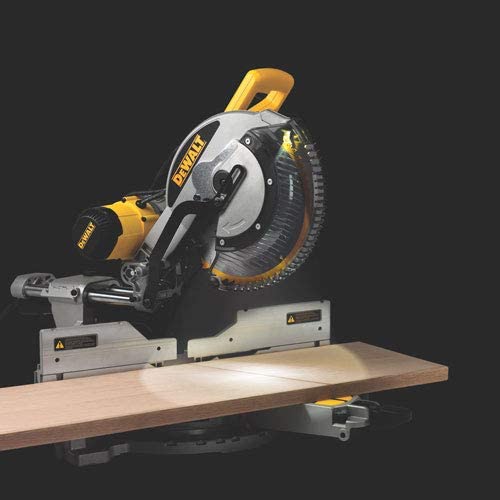 DEWALT DWS780 12-Inch Double Bevel Sliding Compound Miter Saw (DWS780) , Black