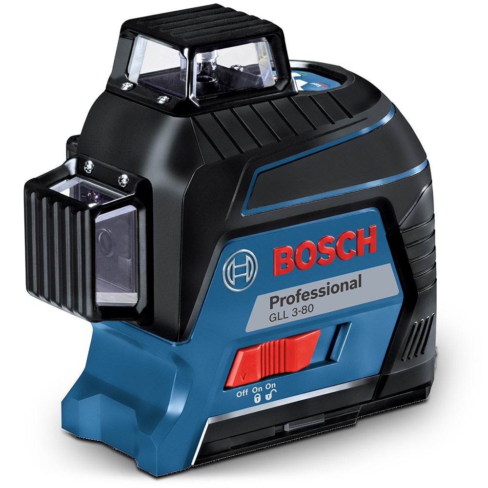 BOSCH Laser Measuring Multi Line 3x360 Red Beams GLL3-80