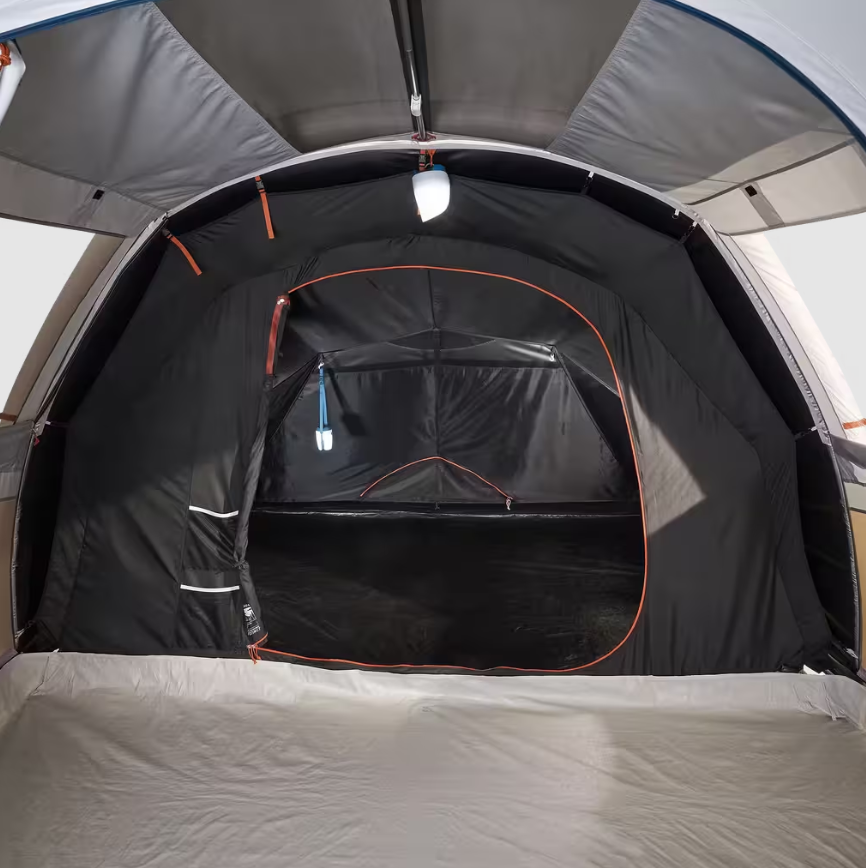 4 Person 1 Bedroom Camping Tent Fresh & Black - Sand