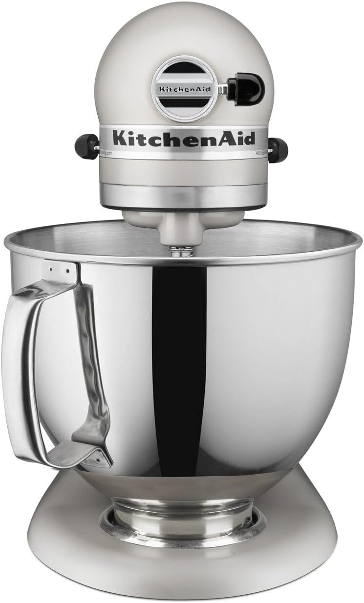 KitchenAid Artisan Series 5 Quart Tilt Head Stand Mixer with Pouring Shield KSM150PS, Onyx Black