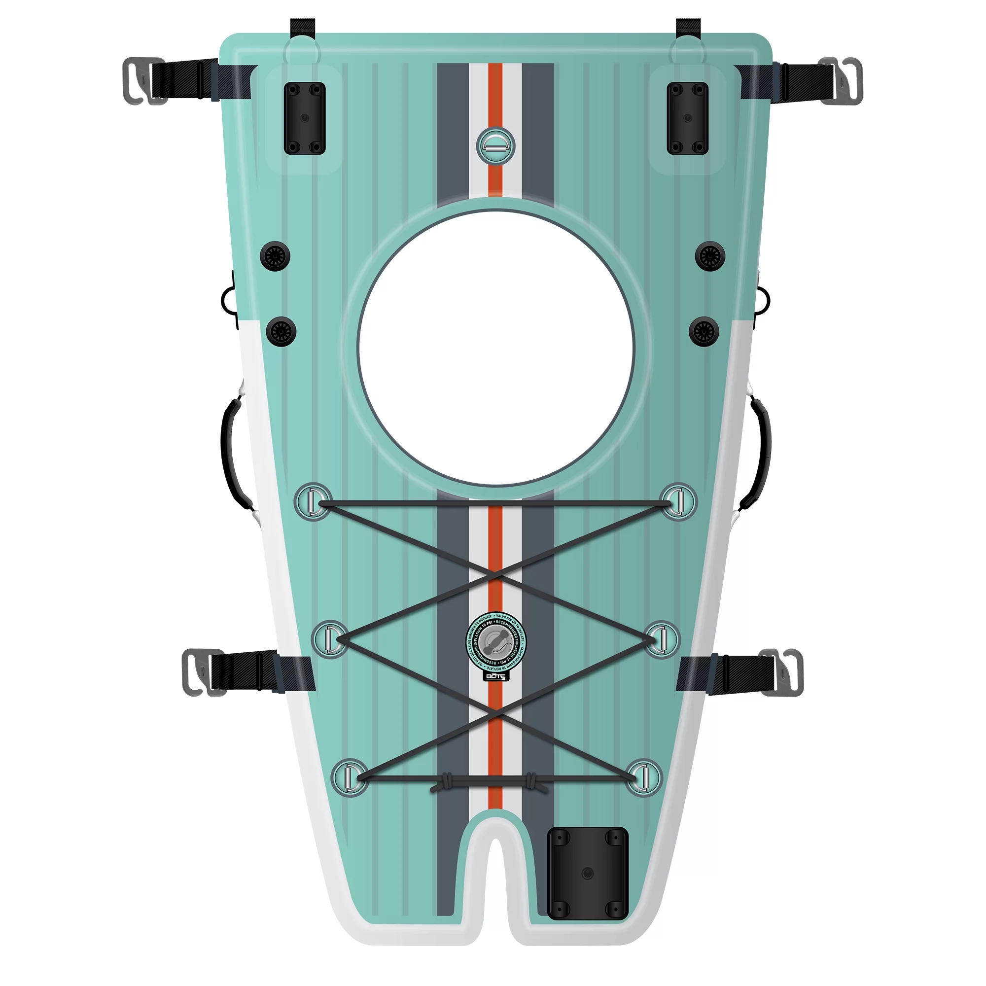 BOTE Lono Aero Pedaling Inflatable Kayak and Stand-Up Paddleboard