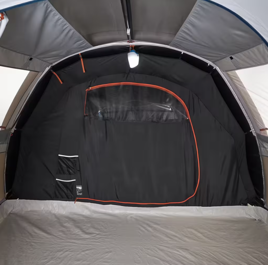 4 Person 1 Bedroom Camping Tent Fresh & Black - Sand
