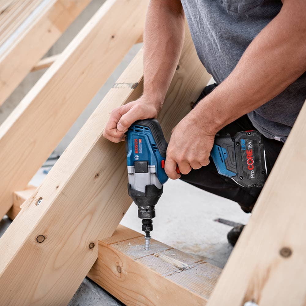 BOSCH 18V BITURBO Brushless 3/4inch Impact Wrench Skin GDS 18V-1050 H 06019J8500