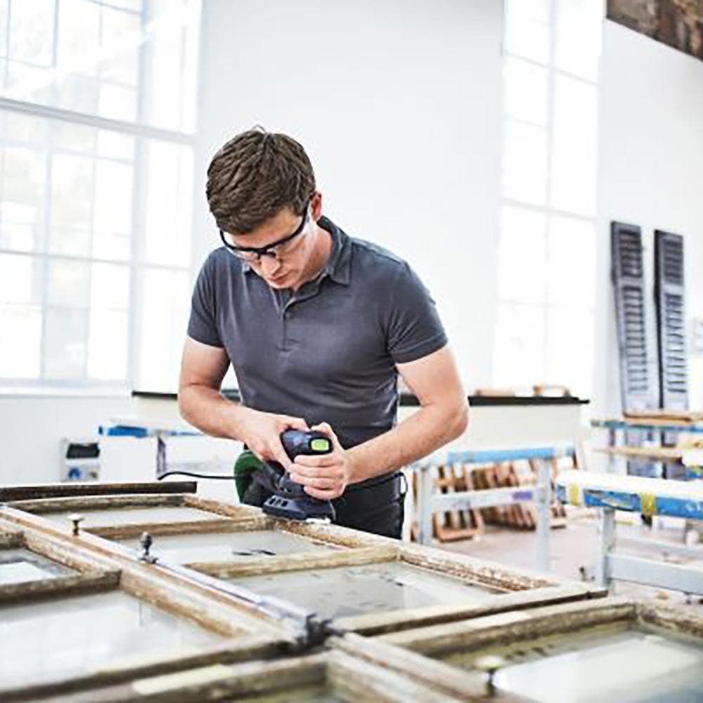 FESTOOL DTS 400 REQ 100 x 150mm Orbital Iron Head Sander in Systainer 577521