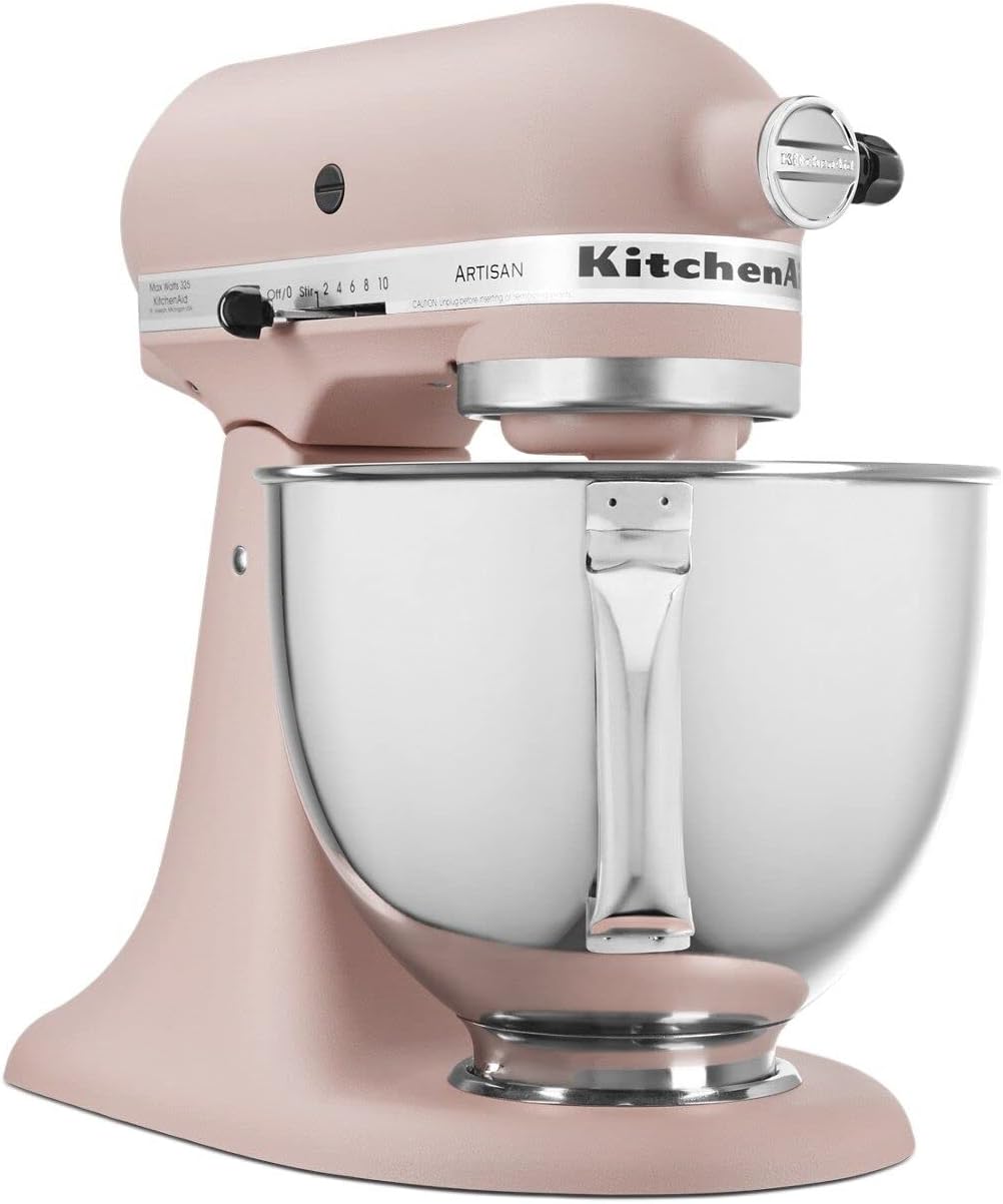 KitchenAid Artisan Series 5 Quart Tilt Head Stand Mixer with Pouring Shield KSM150PS, Onyx Black