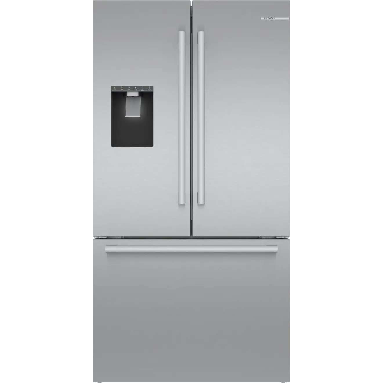 Bosch B36CD50SNS 500 Series French Door Bottom Mount Refrigerator 36'' Stainless steel (with anti-fingerprint), Total No Frost