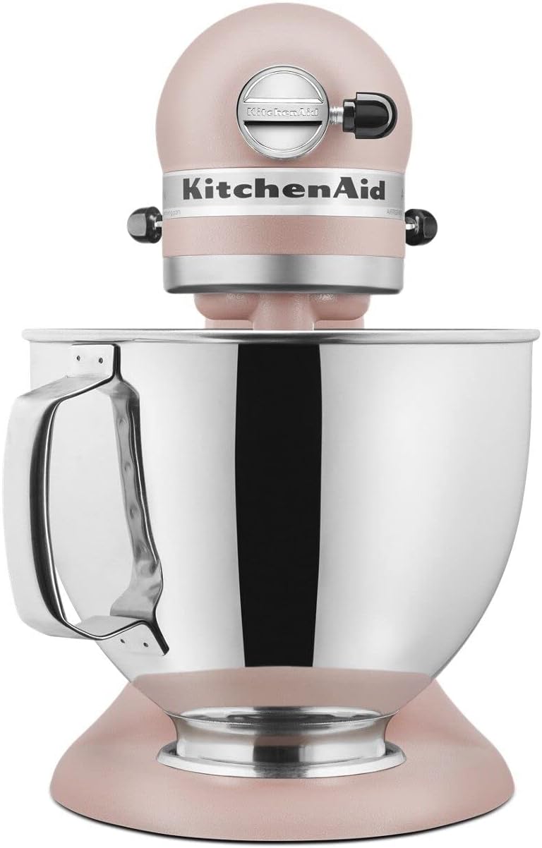 KitchenAid Artisan Series 5 Quart Tilt Head Stand Mixer with Pouring Shield KSM150PS, Onyx Black