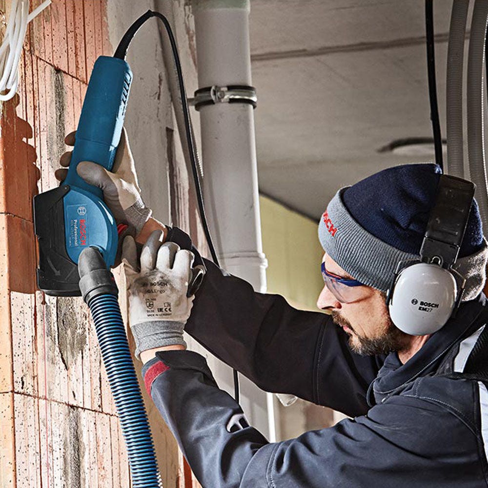 BOSCH 125mm Dust Extraction Cutting Guard for BOSCH Angle Grinders - GDE125EAT