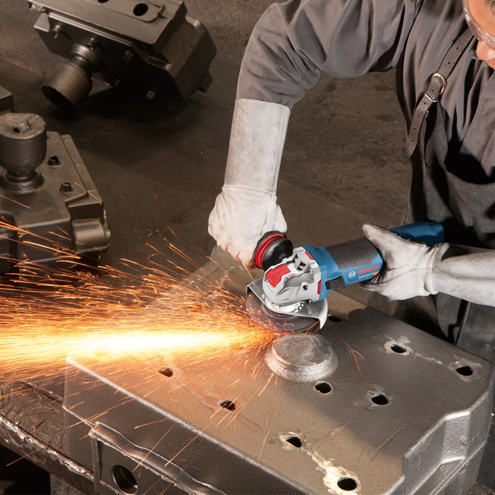 BOSCH X-LOCK�?1700W 125mm Angle Grinder GWX 17-125 T 06017C5042