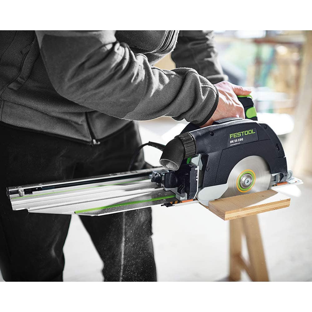 FESTOOL HK 55 160mm Circular Saw in Systainer w/ 420mm Cross Cut Rail 576132