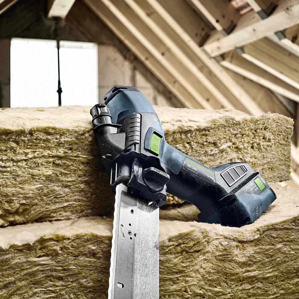 FESTOOL 18V 240mm ISC 240 1 x 5.2Ah Insulation Saw in Systainer Set 577128