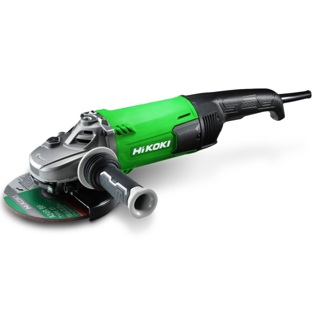 HiKOKI 2400W 180mm Angle Grinder w. Trigger Deadman Switch G18SE4(H1Z)