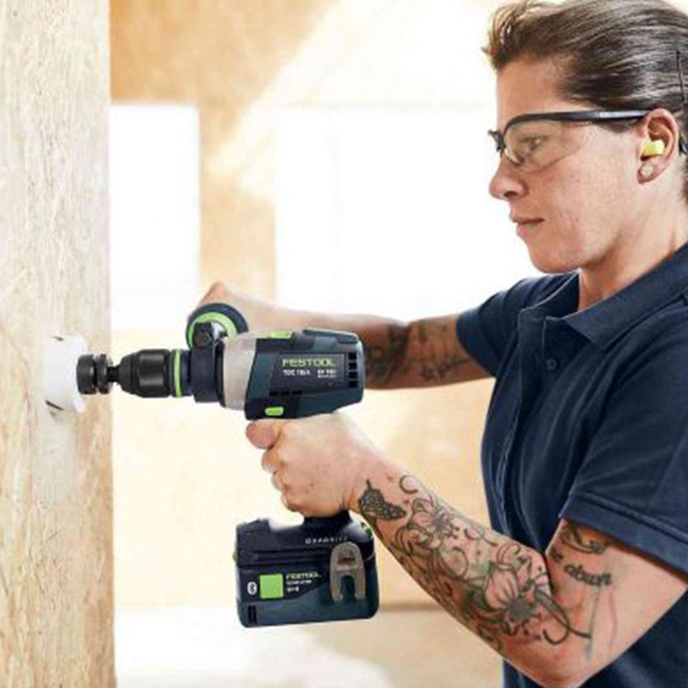 FESTOOL 18V 2 X 5.2AH 13mm TDC Drill Driver Kit 577284