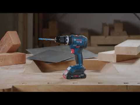 BOSCH 18V 55NM 2 Speed Cordless Drill/Driver GSB 18V-55 Skin - 0615990M1Y