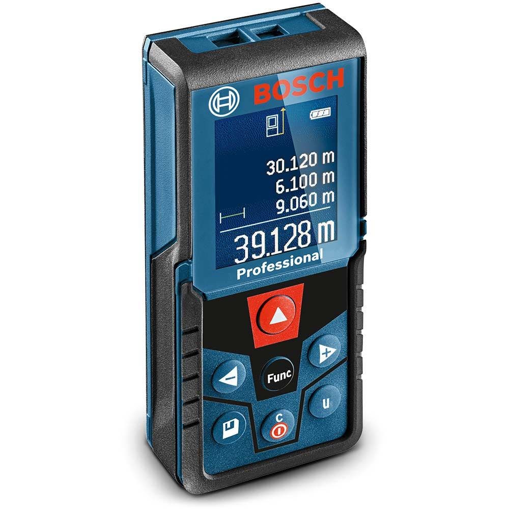 BOSCH 18V Brushless Hammer Drill & 40m Laser Distance Measurer 1 x 5.0Ah Combo Kit 0615990M5C