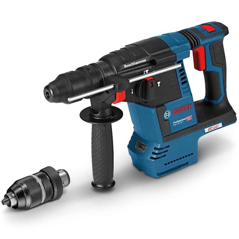 BOSCH 18V Brushless 26mm SDS+ Rotary Hammer Skin GBH 18V-26 F 0611910000