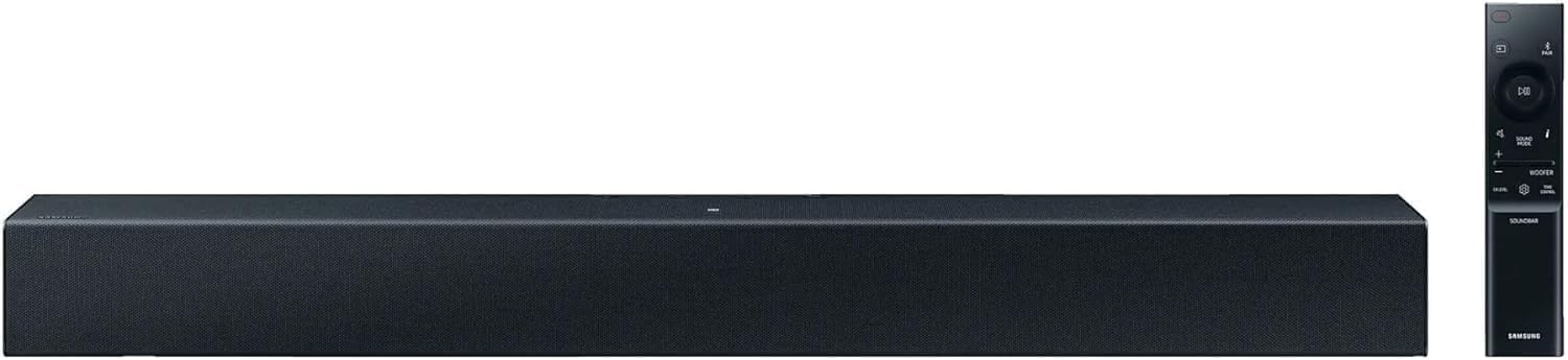 Samsung Crystal UHD 4K DU7179 TV 65 Zoll, Smart TV, Deutsches Model mit HW-C410G Soundbar inkl. integriertem Subwoofer [Energieklasse G]