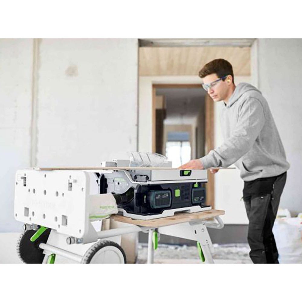 FESTOOL CSC SYS 50 18V 168mm Cordless Systainer Saw 5.2Ah Bluetooth Set & Underframe 577381