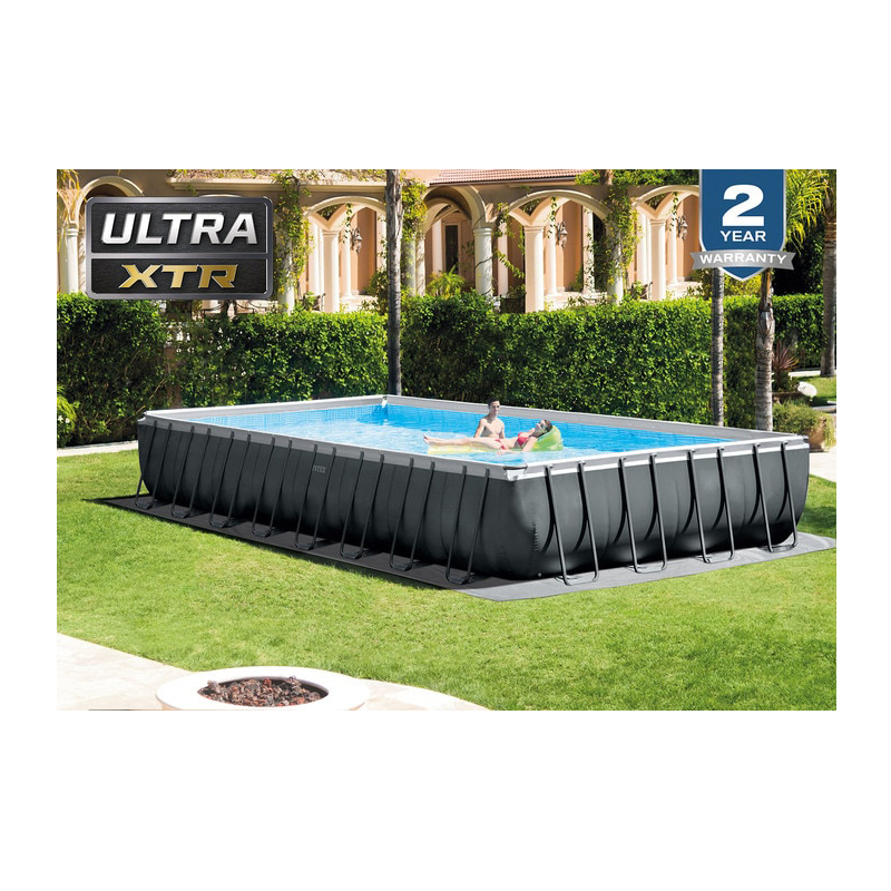 32ft X 16ft X 52in Ultra XTR Frame Pool Set with Sand Filter Pump & Saltwater System