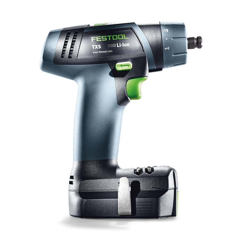 FESTOOL 10.8V 2 x 2.6Ah 10mm Drill Driver Kit 576104