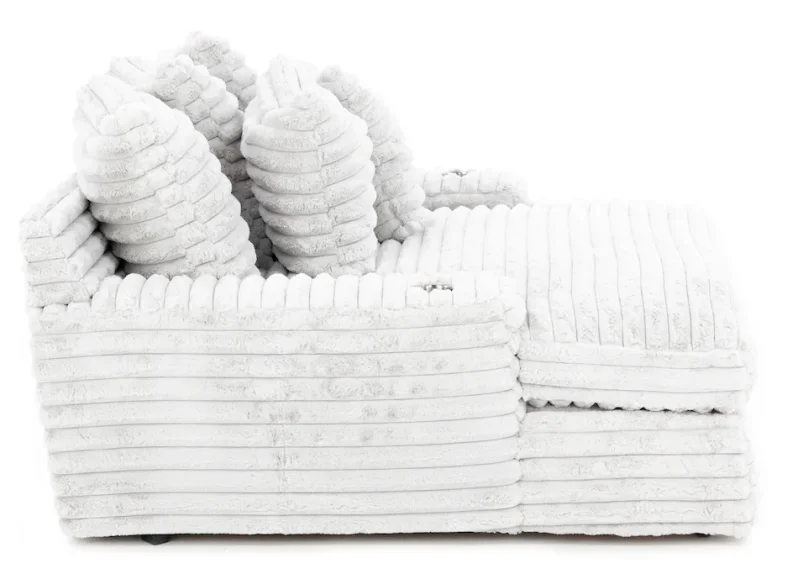 Nestle Chaise Lounge With Dual Cupholders And Charging Ports