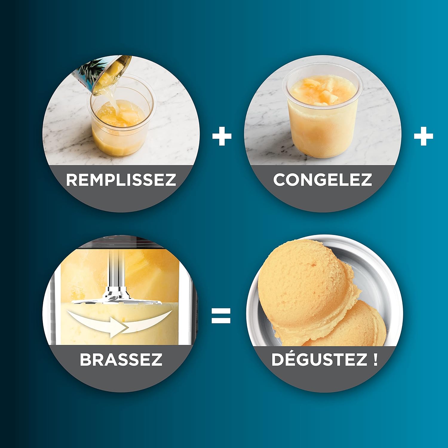 Ninja CREAMi 7 Programs Ice Cream Maker Ice Cream Maker Maker Ice Cream Maker for Making Ice Cream, Gelato, Sorbet, Smoothie Bowls or Milkshakes, 1.4L, NC300EU