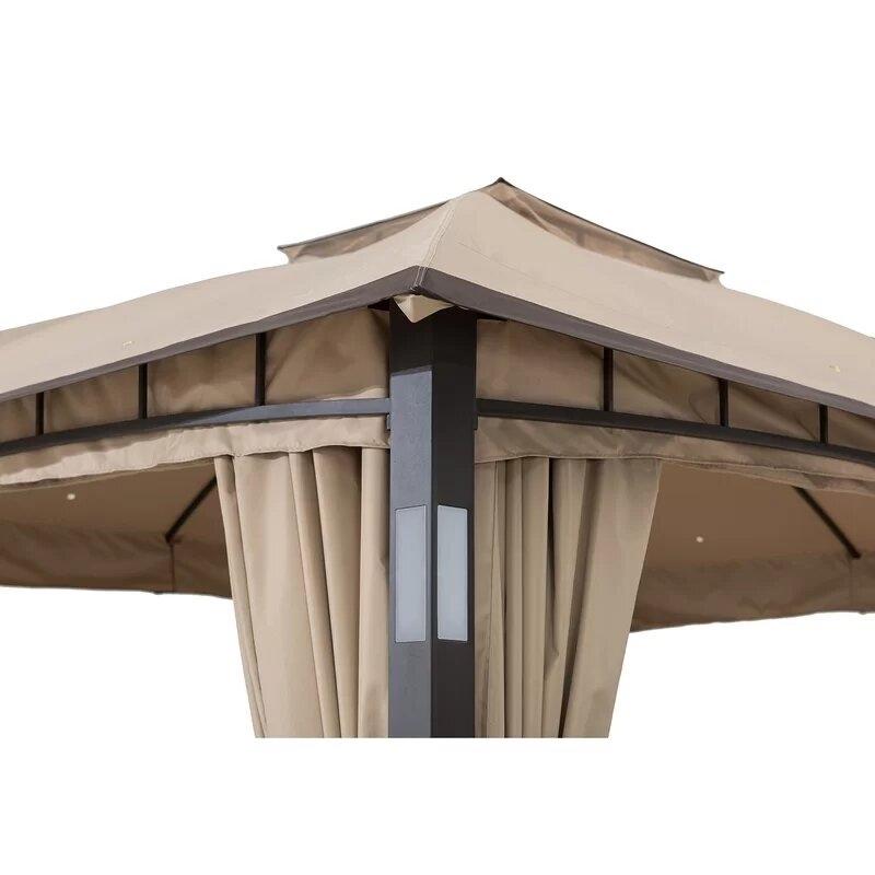 Moorehead 12 Ft. W x 10 Ft. D Steel Patio Gazebo