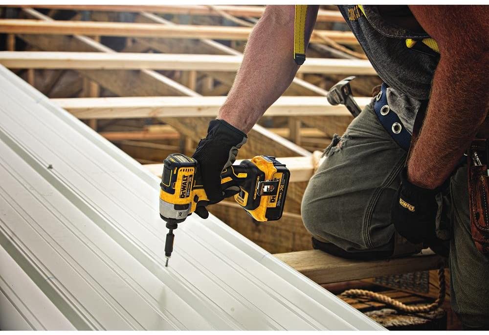 DEWALT 20V MAX XR DRYWALL SCREW GUN & IMPACT DRIVER KIT, 2.0-AMP HOUR (DCK267D2)