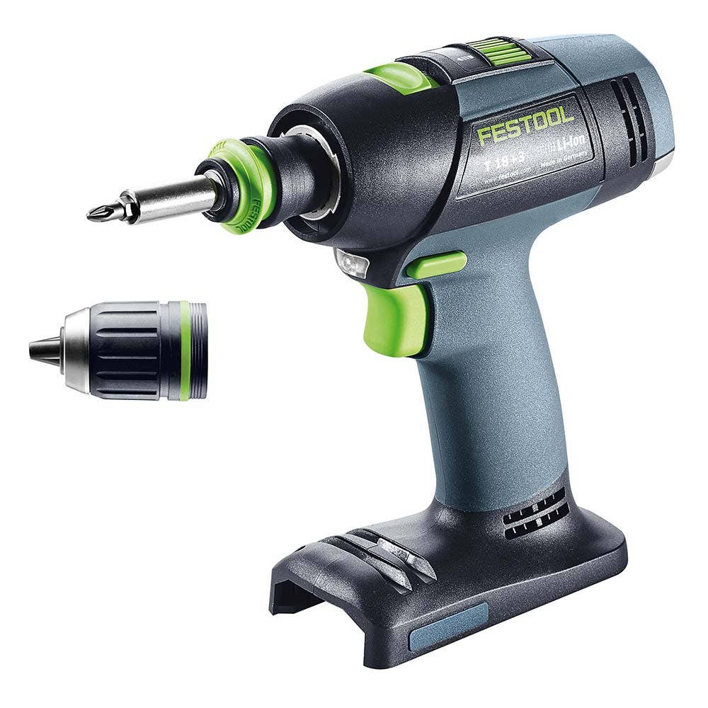 FESTOOL 18V Brushless T 18 2-Speed Drill in Systainer Skin 576448