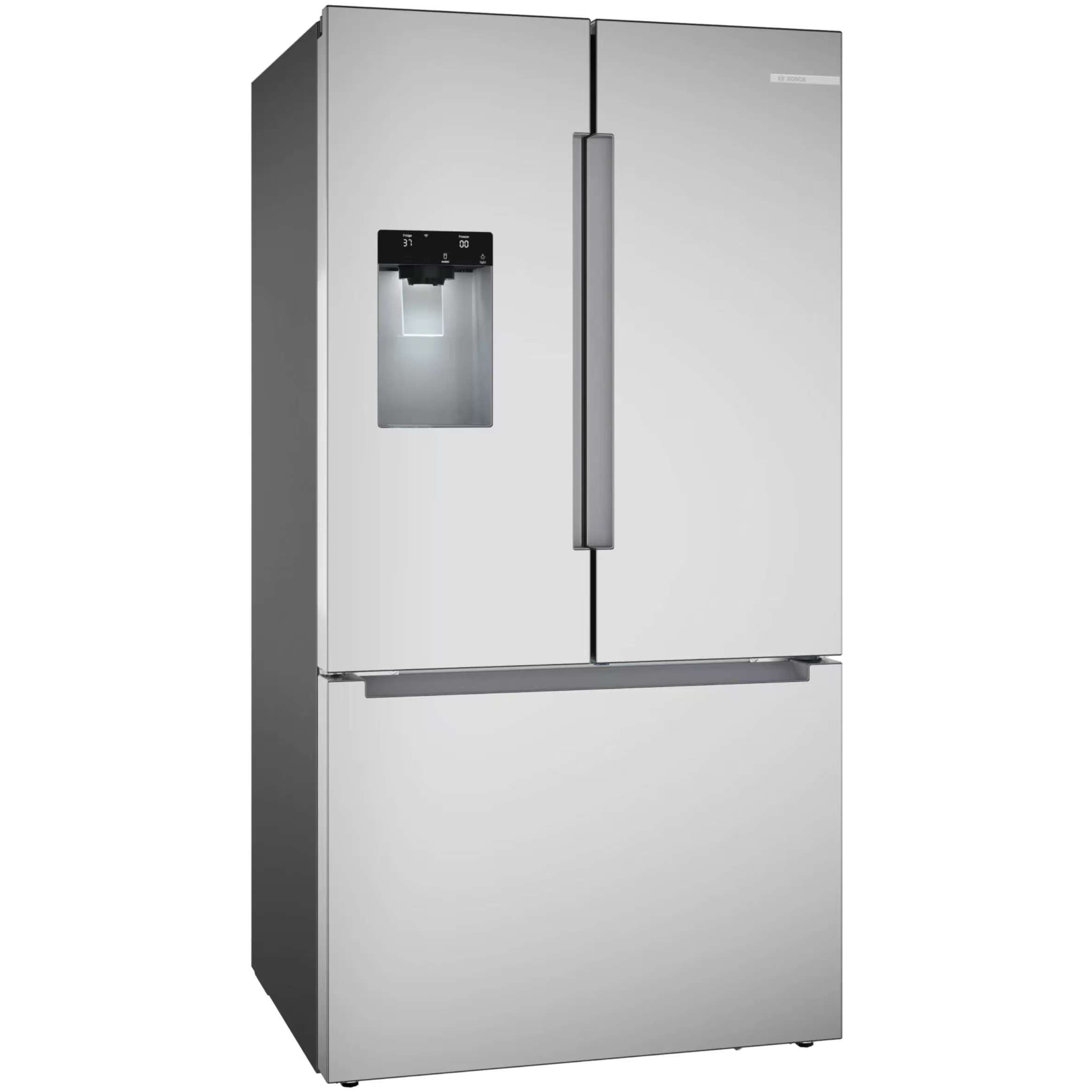 Bosch B36FD10ENS 100 Series French Door Bottom Mount Refrigerator 36'' Stainless steel (with anti-fingerprint), Total No Frost