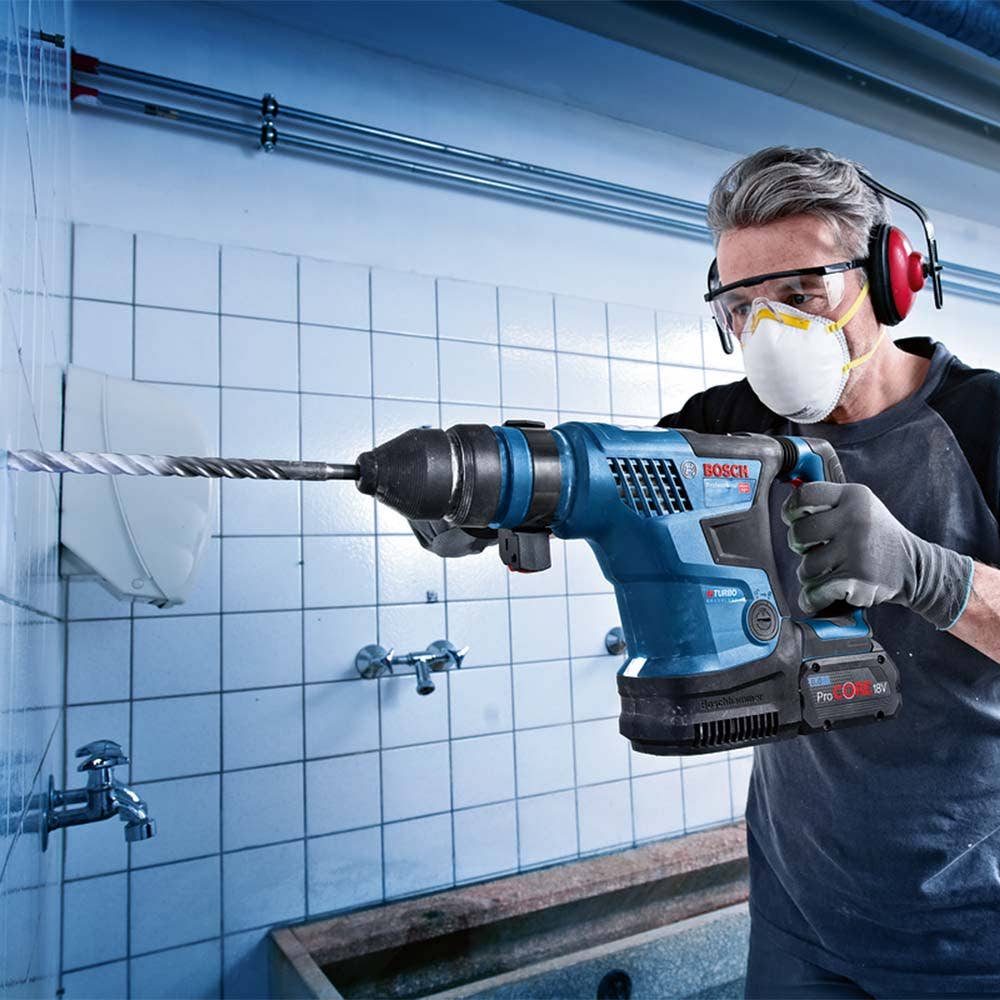 BOSCH 18V BITURBO Brushless 4kg SDS Plus Rotary Hammer Skin 0611914041