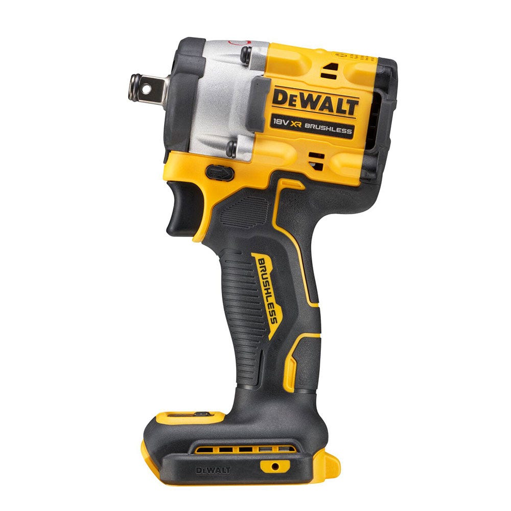 DEWALT 18V Brushless 1/2" XR Compact Impact Wrench Hog Ring Skin DCF921N-XJ