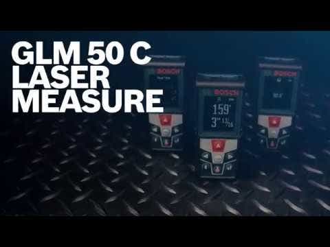 BOSCH 50m Rangefinder with Bluetooth GLM50C