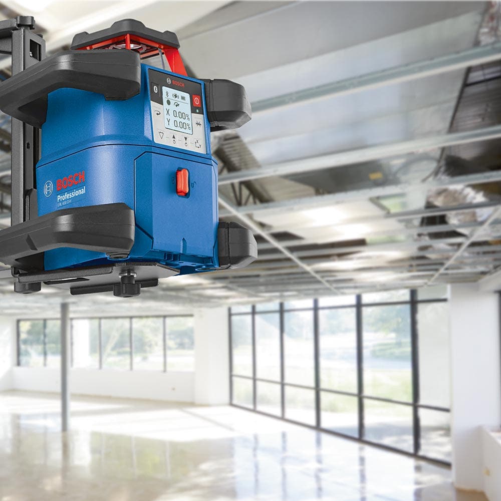 BOSCH 18V 600M Dual Grade Rotary Laser GRL600 CHV 0601061F40