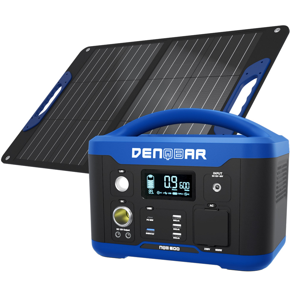 1200 W SOLARGENERATOR MIT 100 W SOLARPANEL