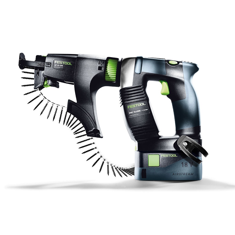 FESTOOL 18V Brushless 2 x 5.2Ah Drywall DWC 18 Screwgun Plus Li 201565