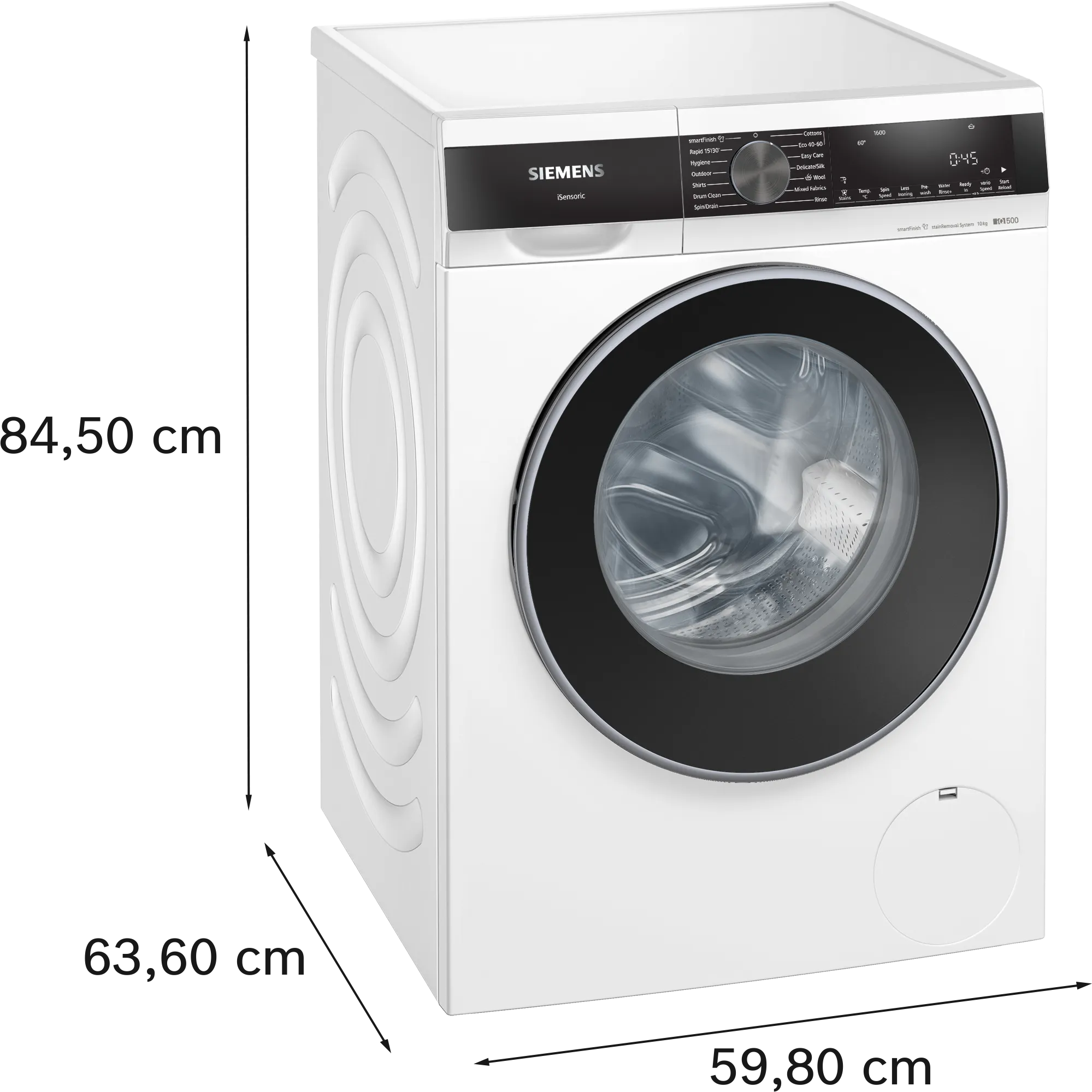 SIEMENS WG56G2Z0GB IQ500 Washing machine, front loader 10 kg 1600 rpm
