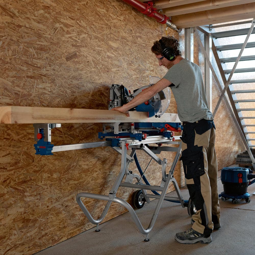 BOSCH 18V BITURBO Brushless 305mm Glide Compound Mitre Saw Skin - GCM 18V-305 GCD