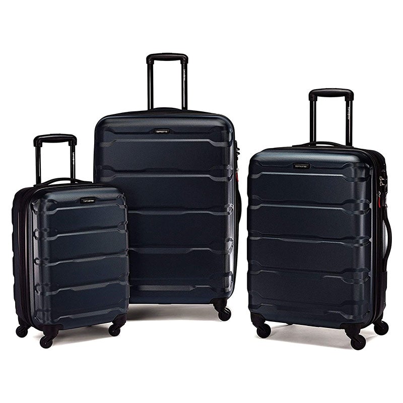Samsonite Omni PC Hardside Expandable Luggage with Spinner Wheels,  3-Piece Set (20/24/28)