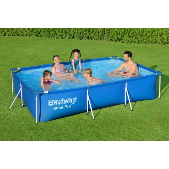 Piscine hors sol Steel Pro™ 300 x 201 x 66 cm avec pompe