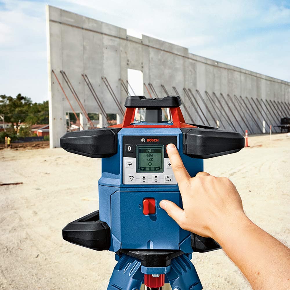 BOSCH 18V 600M Dual Grade Rotary Laser GRL600 CHV 0601061F40