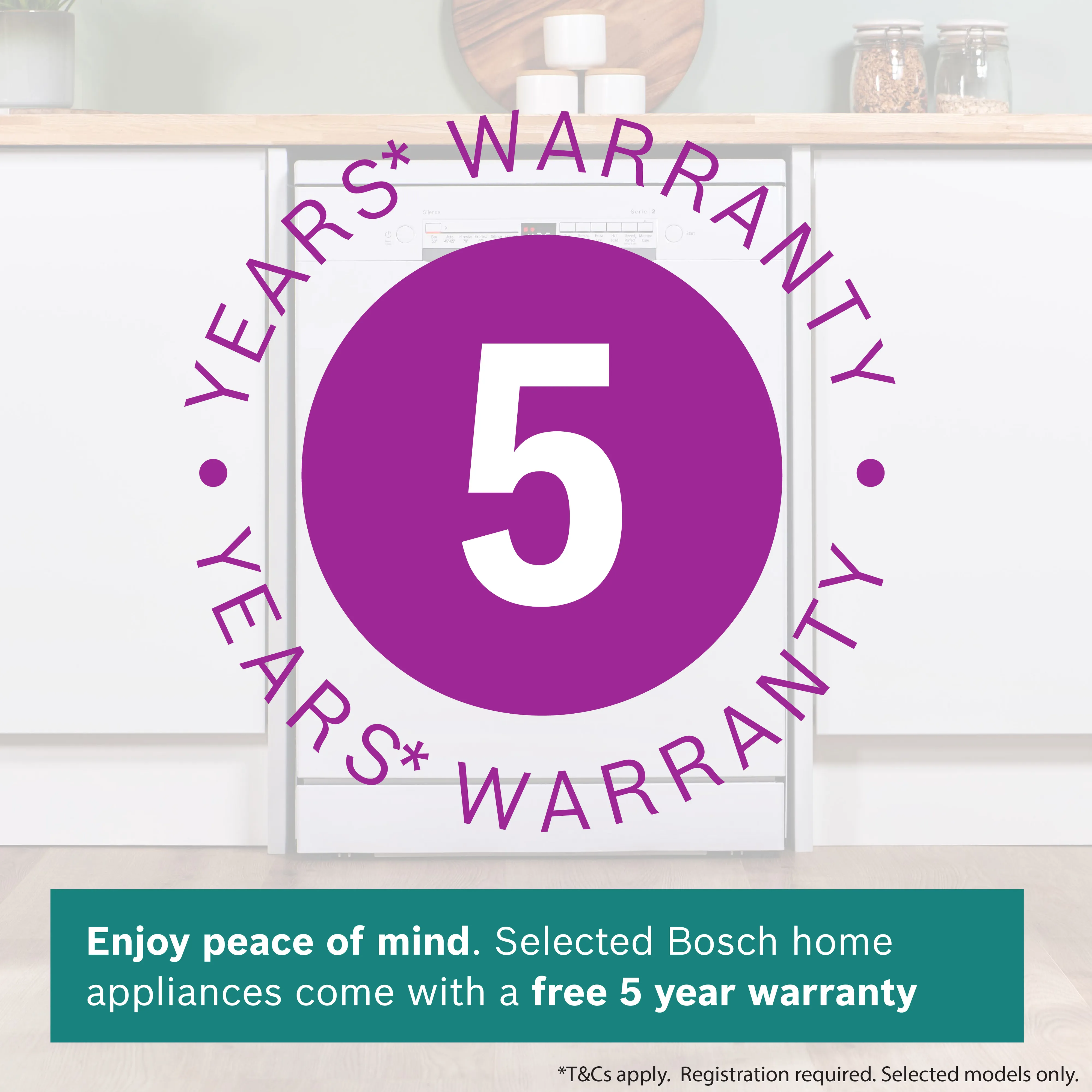 Bosch SMS2HVW67G Series 2 Free-standing dishwasher 60 cm White