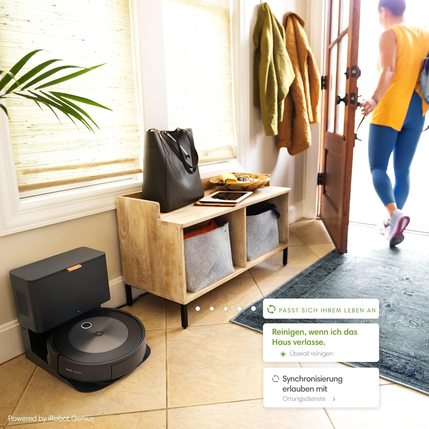 iRobot Roomba j7+ (j7556) Wi-Fi Enabled Robot Vacuum Cleaner With Automatic Suction Station
