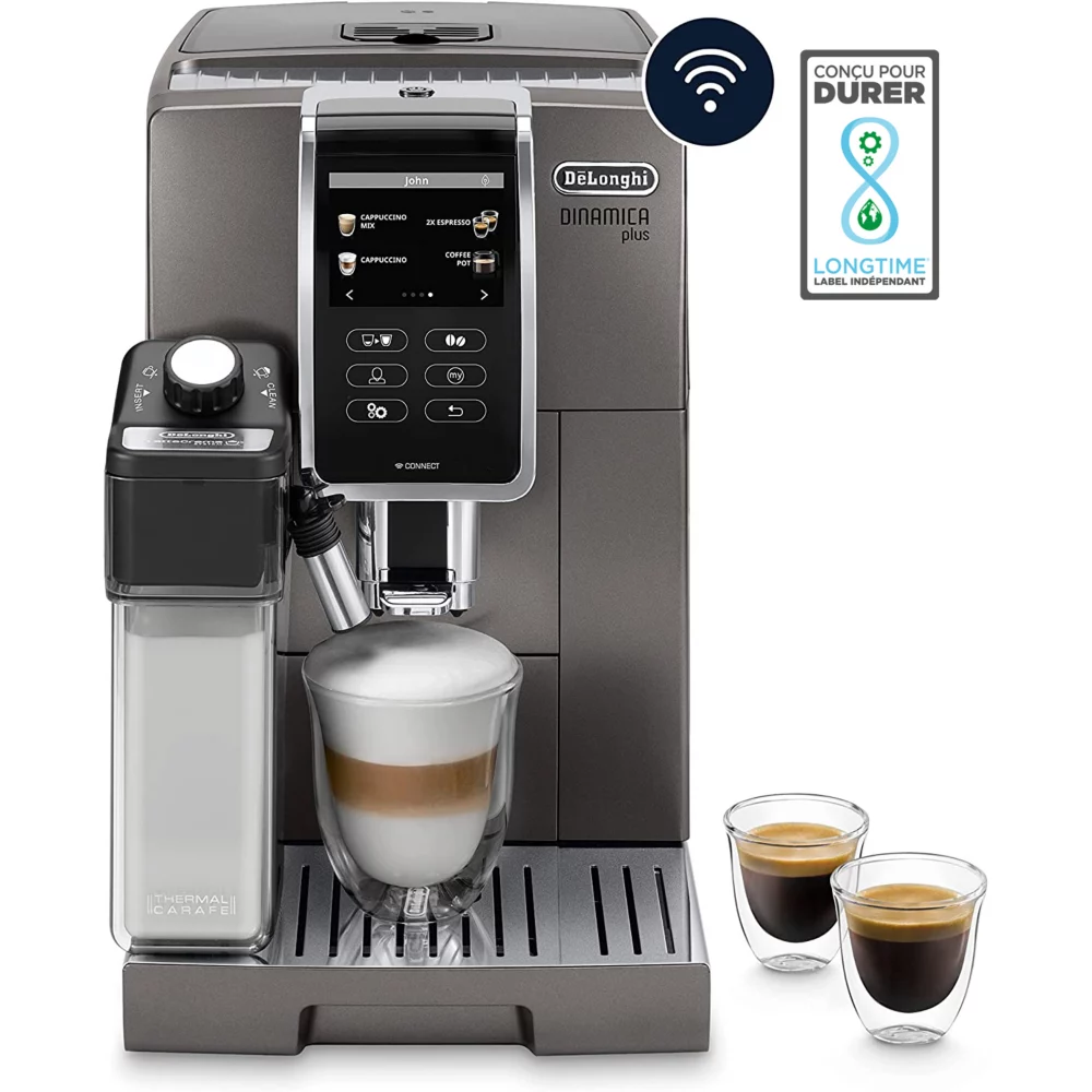 Espresso Grinder Delonghi Dinamica FEB3795.T titanium